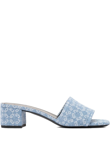  Givenchy 4g Denim Sandals - Blue 
