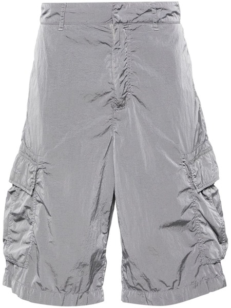 Givenchy 4g-embroidered Cargo Shorts - Grey 