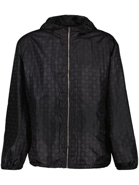  Givenchy 4g Monogram Windbreaker - Black 