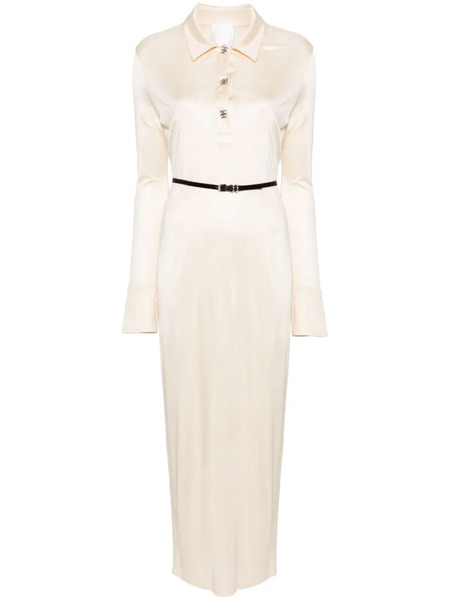  Givenchy 4g-motif Maxi Dress - Neutrals 
