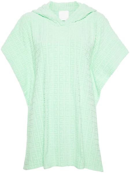  Givenchy 4g-motif Poncho - Green 