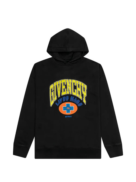  Givenchy Graphic Hoodie - Black 