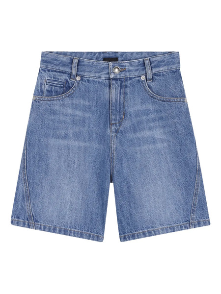 Givenchy Kids Denim Shorts - Blue 