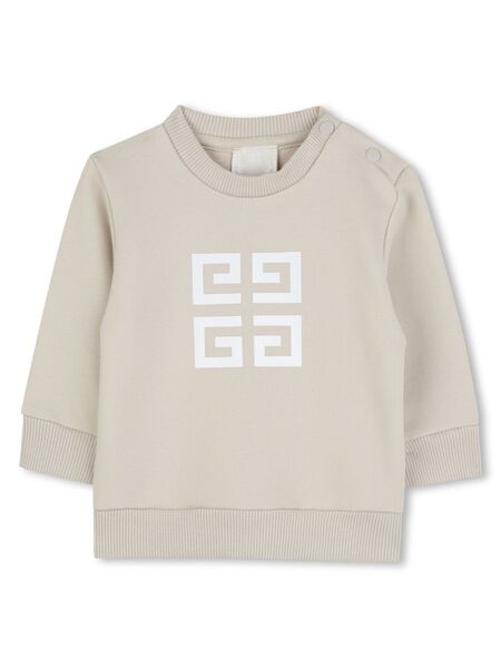  Givenchy Kids 4g-print Sweatshirt - Neutrals 
