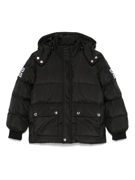  Givenchy Kids 4g Puffer Jacket - Black 