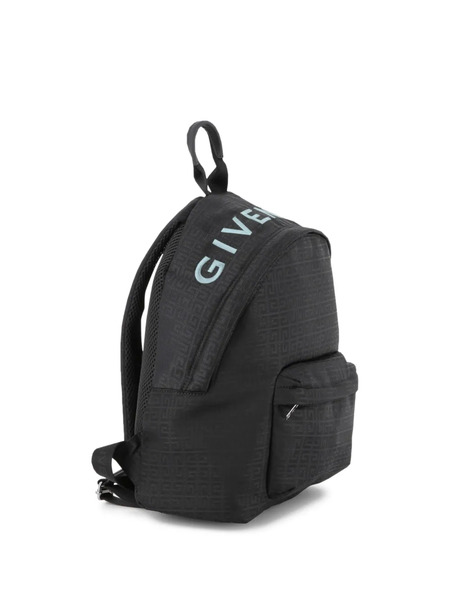  Givenchy Kids Logo-embroidered Backpack - Black 