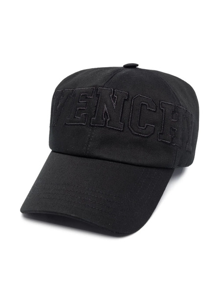  Givenchy Kids Logo-embroidered Cap - Black 