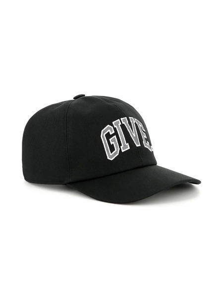  Givenchy Kids Logo-embroidered Cap - Black 