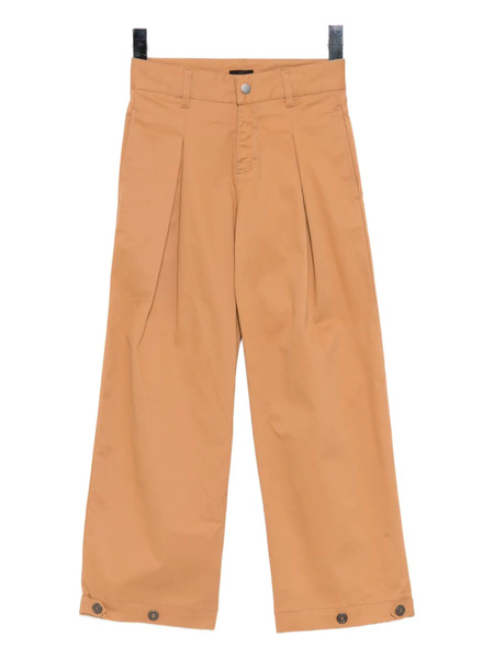  Givenchy Kids Logo-patch Trousers - Brown 