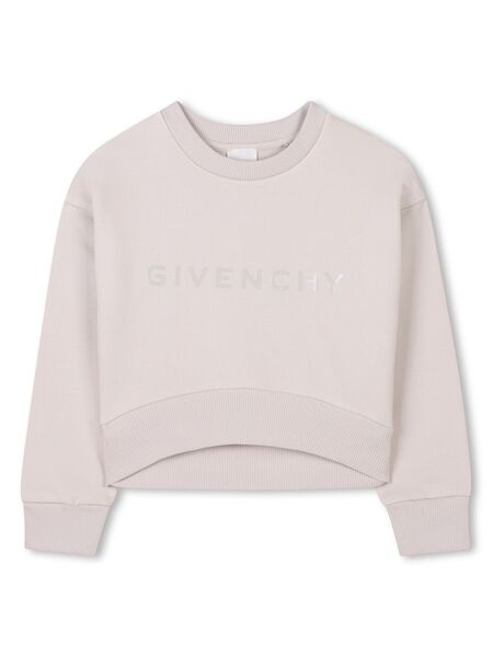  Givenchy Kids Logo-print Sweatshirt - Neutrals 