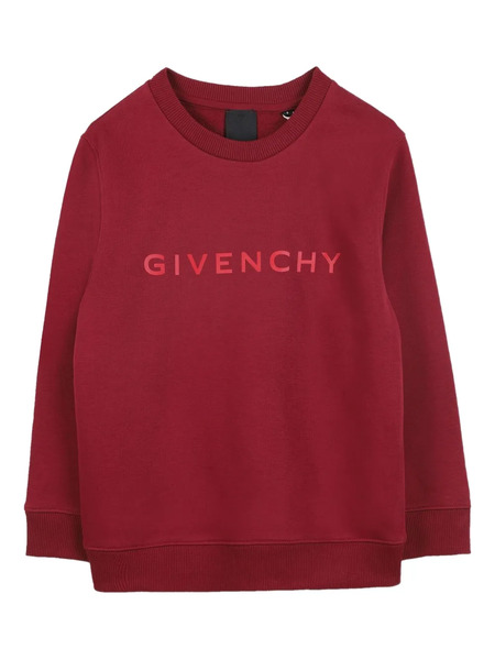  Givenchy Kids Logo-print Sweatshirt - Red 