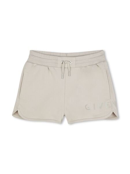  Givenchy Kids Logo Shorts - Neutrals 