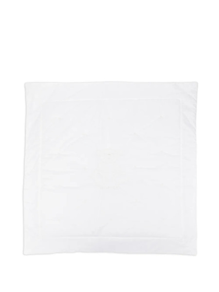 Givenchy Kids Teddy-embroidery Blanket - White 