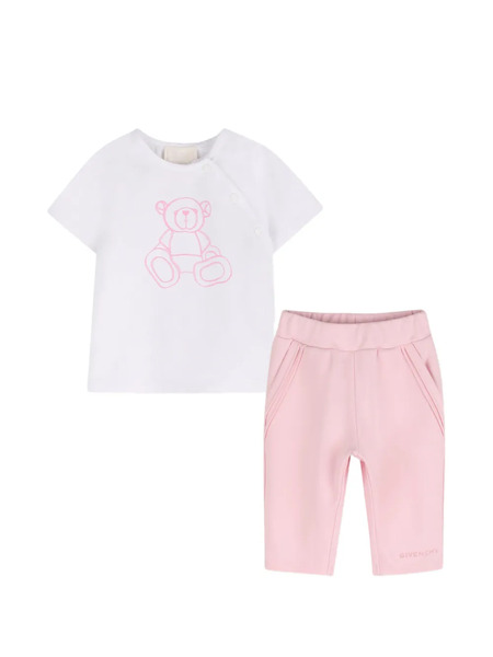  Givenchy Kids Teddy-graphic Tracksuit Set - White 