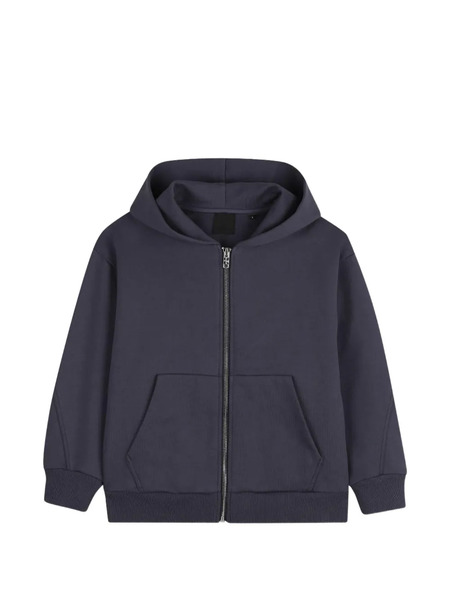  Givenchy Kids Zip-up Hoodie - Grey 