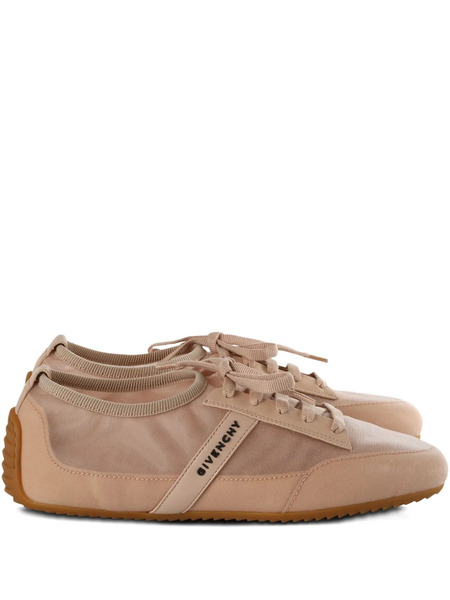  Givenchy Lace-up Panel Trainers - Brown 