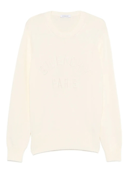  Givenchy Logo-embroidered Sweater - Neutrals 