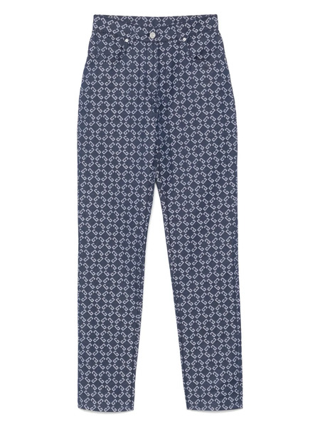  Givenchy Logo-jacquard Jeans - Blue 