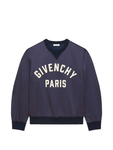  Givenchy Logo-lettering Sweatshirt - Blue 
