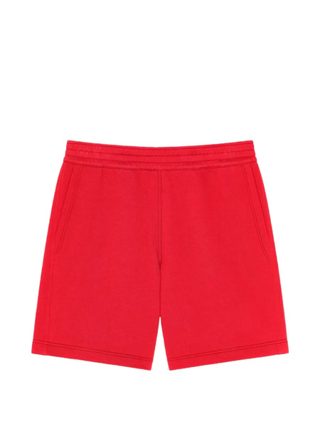  Givenchy Logo Patch Shorts - Red 