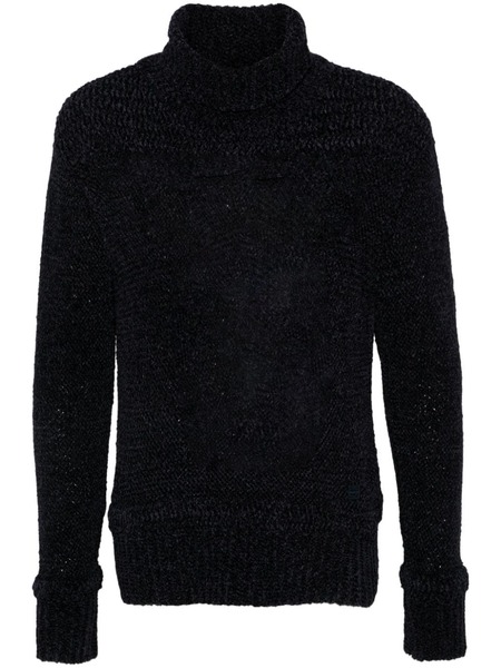  Givenchy Logo-plaque Sweater - Blue 