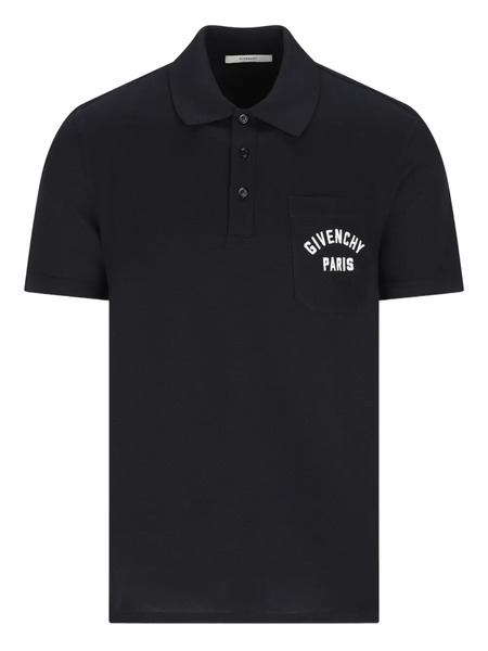  Givenchy Logo Polo Shirt - Blue 