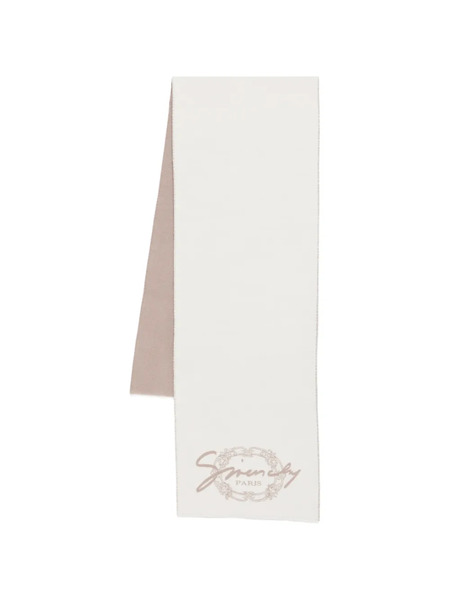  Givenchy Logo-print Scarf - Neutrals 
