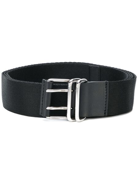  Givenchy Logo Printed Belt - Black 