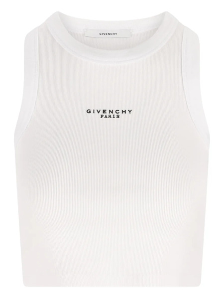  Givenchy Logo Tank Top - White 