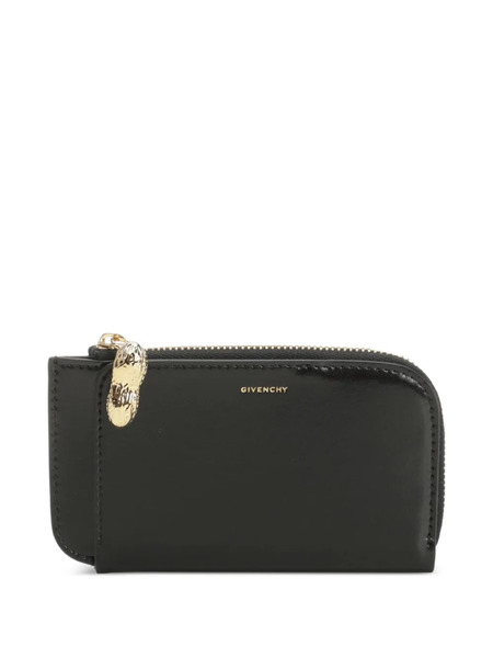  Givenchy Lucky Charms Zip Card Holder - Black 