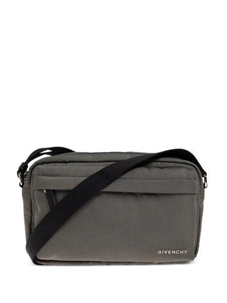  Givenchy Medium Zip Cross Body Bag - Grey 