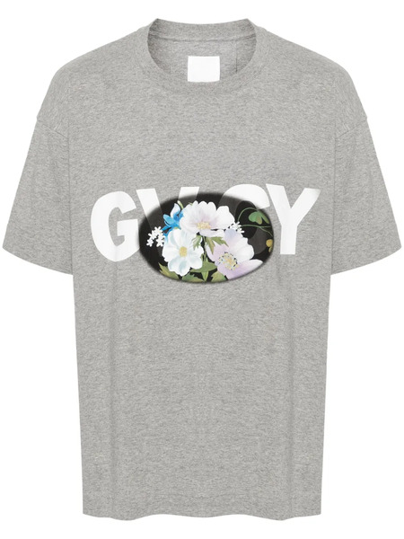  Givenchy Mélange Cotton T-shirt - Grey 