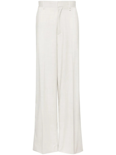  Givenchy Mid-rise Wide-leg Trousers - Neutrals 