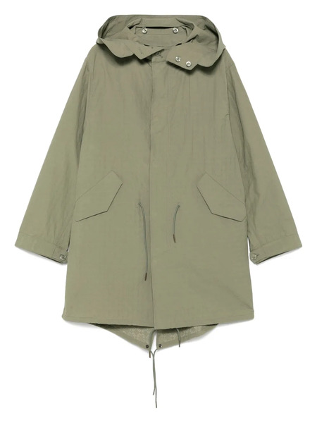  Givenchy Monogram 72-jacquard Coat - Green 