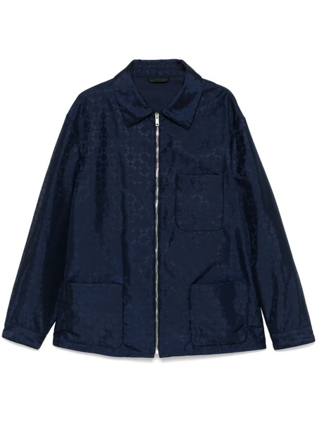  Givenchy Monogram 72 Jacquard Overshirt - Blue 