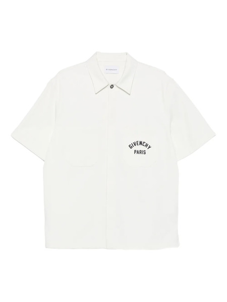  Givenchy Paris Logo Shirt - Neutrals 