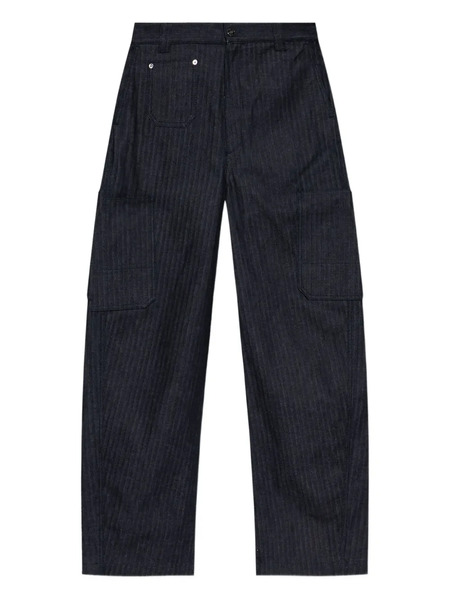  Givenchy Patch-pocket Trousers - Blue 