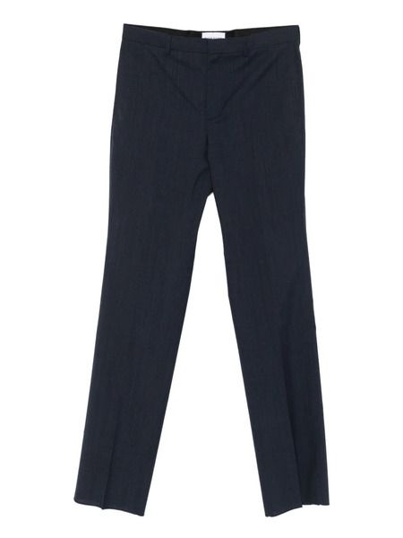  Givenchy Pinstripe Flat-front Trousers - Blue 