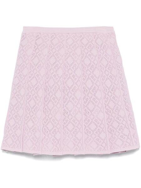  Givenchy Pleated Mini Skirt - Pink 