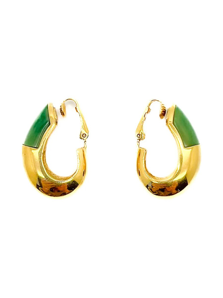  Givenchy Pre-owned 1976 Huggie Earrings - Gold 