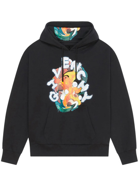  Givenchy Psychedelic Hoodie - Black 