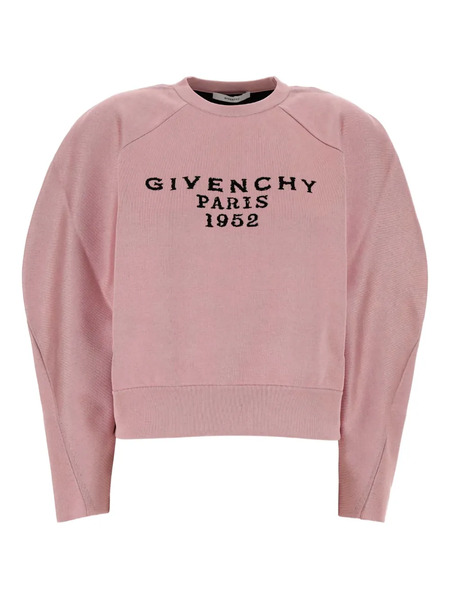  Givenchy Puff-sleeve Sweatshirt - Pink 