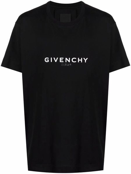  Givenchy Reverse Oversized Cotton T-shirt - Black 