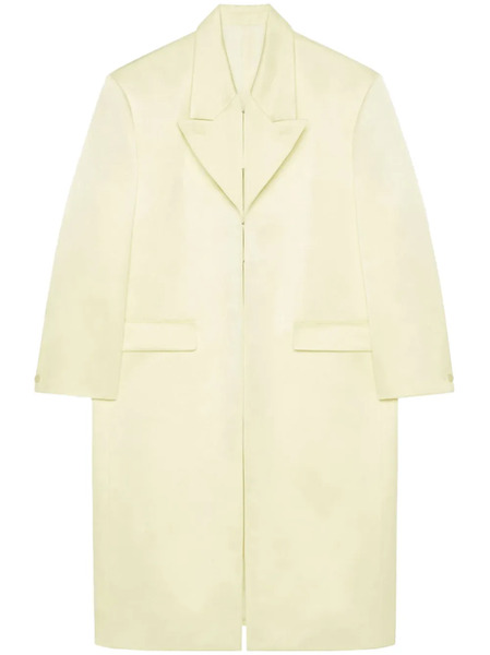  Givenchy Silk-satin Coat - Yellow 