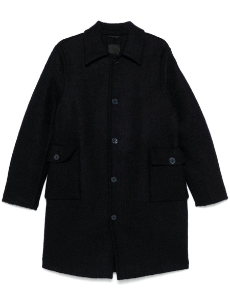  Givenchy Single-breasted Coat - Blue 