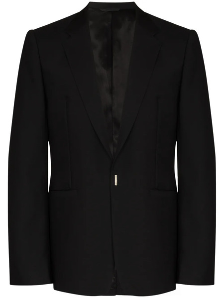  Givenchy Single-breasted Tailored Blazer - Black 