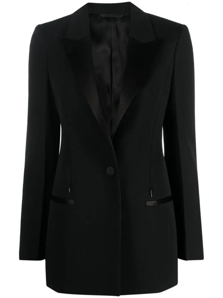  Givenchy Single-breasted Wool Blazer - Black 