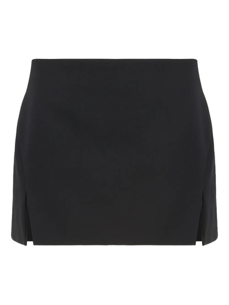  Givenchy Sliced Mini Skirt - Black 