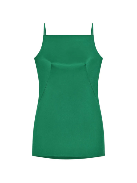 Givenchy Square-neck Mini Dress - Green 