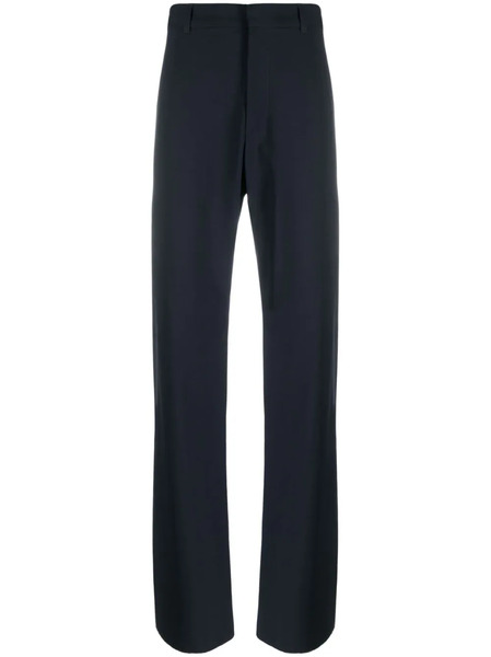  Givenchy Straight-leg Wool-blend Trousers - Blue 